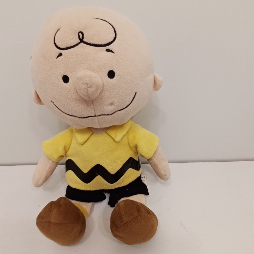 Plush Charlie Brown stuffed doll plush